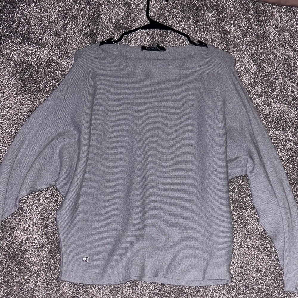 Elegant Grey Women's Sweater